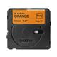 Brother 12MM Black on Orange Labelling Tape - BTAGT31