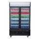 Polar G-Series Upright Hinged Door Display Cooler with Light Box 950Ltr Black