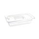 Vogue Polycarbonate 1/4 Gastronorm Container 65mm Clear