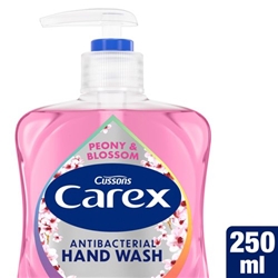 Carex Antibacterial Peony & Blossom Handwash 250ml - PACK (6)
