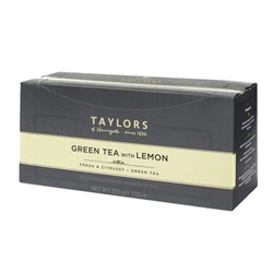Taylors of Harrogate Green & Lemon Enveloped Tea Pack 100â€™s