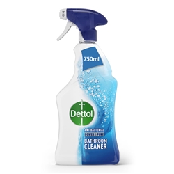 Dettol Antibacterial Limescale Bathroom Cleaner Spray 750ml (Pack 6)