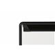 Bi-Office Classic Footbar Non-Magnetic Flipchart Easel; Dry-Wipe Surface; Black Aluminium Frame; 700x1000mm