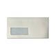 5 Star Office DL Envelopes Window Peel and Seal 80gsm White (Pack of 25) FS600388