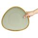 Olympia Kiln Triangular Plate Moss 280mm (Pack of 4)