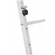 Bi-Office Ultimate Board Easel; Light Grey Mobile Structure; 80º Angle Feet; 1130x1515x650mm