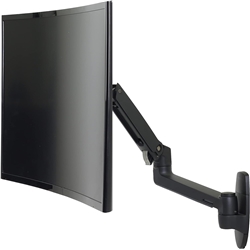 Ergotron LX Series Wall Monitor Arm Black 45-243-224