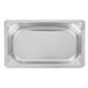 Vogue Heavy Duty Stainless Steel 1/4 Gastronorm Tray 65mm
