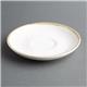 Olympia Kiln 340ml Cup Saucer Chalk 160mm (6 Pack)