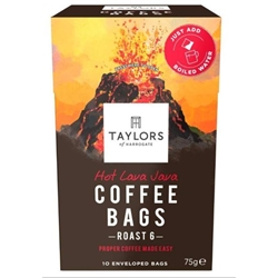 Taylors of Harrogate Hot Lava Java Coffee Bags Pack 10s - PACK (3)