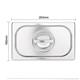 Vogue Stainless Steel 1/9 Gastronorm Lid