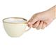 Olympia Kiln Cappuccino Cup Sandstone 340ml (6 Pack)