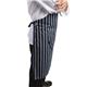 Whites Butchers Stripe Bib Apron Blue/White XL