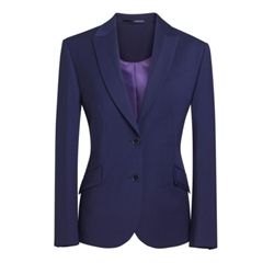Brook Taverner Sophisticated Novara Ladies Tailored Fit Jacket Mid Blue UK 16 Regular 2222H