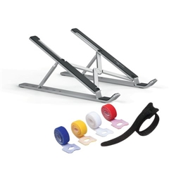 Durable Premium Foldable Laptop Stand Rise + FOC Cable Ties