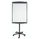 Bi-Office Design Mobile Magnetic Flipchart Easel; Dry-Wipe Lacquered Steel Surface; Aluminium And Black Plastic Frame; 700x1000mm