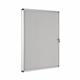 Bi-Office Enclore Magnetic Display Case; Combonet Surface; Lockable Acrylic Door; Aluminium Frame; 1160x981mm - 15x A4