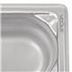 Vogue Heavy Duty Stainless Steel 1/9 Gastronorm Tray 100mm