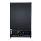 Polar G-Series Upright Sliding Door Display Cooler with Light Box 950Ltr Black