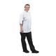 Whites Nevada Unisex Chef Jacket Black & White XL