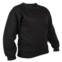 Himalayan Mens 280gsm Sweatshirt Black Size XLarge