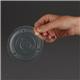 Vegware Compostable Cold Cup Flat Lids 340ml / 12oz and 455ml / 16oz (1000 pack)