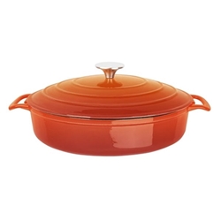 Vogue Round Sauté Pan 28cm, Orange