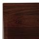 Bolero Pre-drilled Rectangular Tabletop Dark Brown