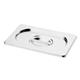 Vogue Stainless Steel 1/4 Gastronorm Lid