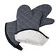 Vogue Flame Retardant Charcoal Oven Mitt 17"