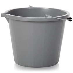 Wham Bam Grey Bucket 10 Litre