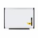 Bi-Office Provision Magnetic Whiteboard; Lacquered Steel Surface; Aluminium And Black Plastic Frame; 1800x1200mm
