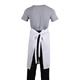 Whites Bistro Apron Polycotton White with Pocket 1000x700mm