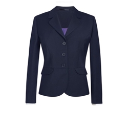 Brook Taverner Sophisticated Susa Ladies Tailored Fit Jacket Navy UK 18 Regular 2179A