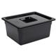 Vogue Polycarbonate 1/2 Gastronorm Container 150mm Black