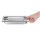 Vogue Stainless Steel 1/4 Gastronorm Tray 40mm