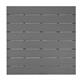 Bolero Valletta Grey Slatted Outdoor Table 780mm