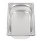 Vogue Heavy Duty Stainless Steel 1/4 Gastronorm Tray 65mm