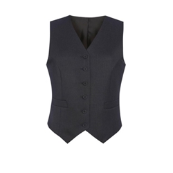 Brook Taverner Concept Omega Ladies Waistcoat Charcoal UK 16 Regular 2233C