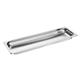 Vogue Stainless Steel Gastronorm 2/4 Tray 40mm