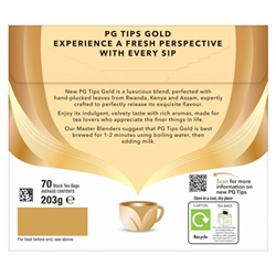 PG Tips Special Blend Gold 70s Box 203g - PACK (6)