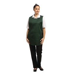 Whites Tabard With Pocket Green