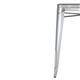 Bolero Bistro Galvanised Steel Square Table 668mm (Single)