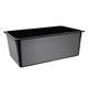 Vogue Polycarbonate 1/1 Gastronorm Container 200mm Black