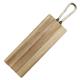 Olympia Rectangular Paddle Board Acacia Wood Metal Handle 575x152mm