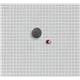Bi-Office Maya Combonet Magnetic Notice Board; Aluminium Frame; 900x600mm