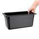 Vogue Polycarbonate 1/3 Gastronorm Container 150mm Black