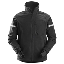 Snickers 8005 Allroundwork Windproof Fleece Jacket Black Medium