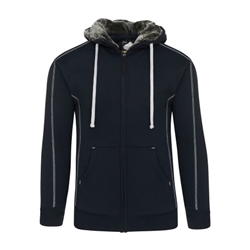 Orn 1285 Crane Fur-Lined Hoody Navy 4XL 