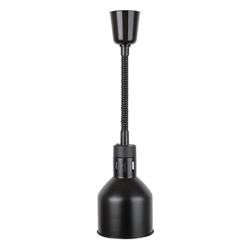 Buffalo Retractable Heat Lamp Matte Black Finish